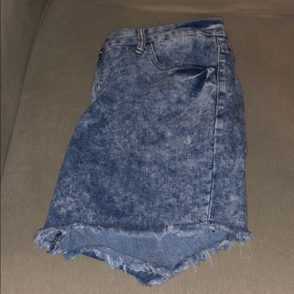 YMI High Rise Jean Shorts